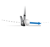 Attack Angle（ 横からのクラブ入射角 ）